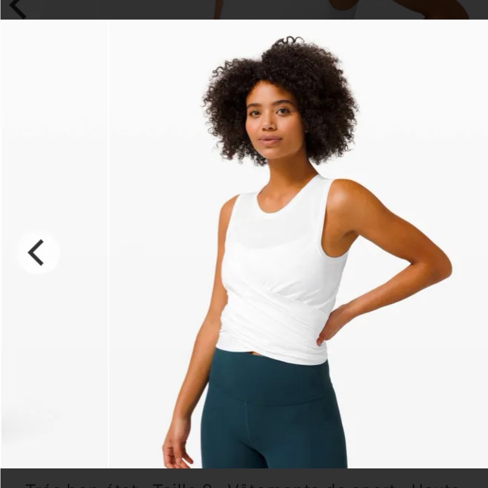 Lululemon gather and grow tank